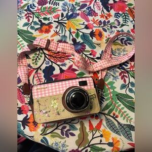 Betsey Johnson Camera Cross Body